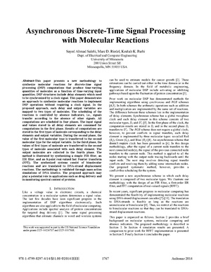 Sales Riedel Parhi Asynchronous Discrete­-Time Signal Processing with Molecular Reactions.pdf