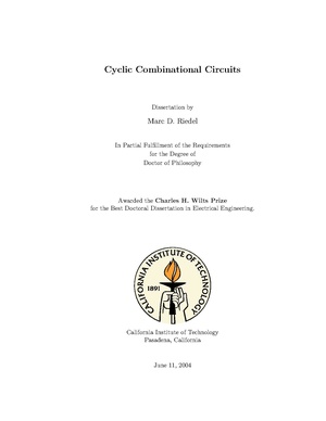 Riedel Cyclic Combinational Circuits.pdf